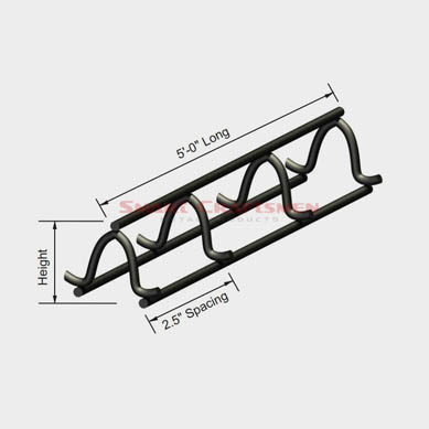 Beam Bolster Upper-Plain