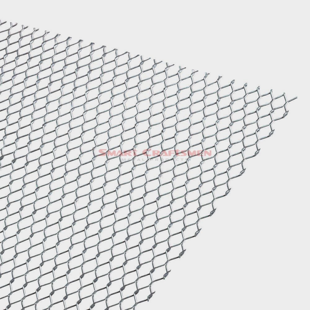 Galvanised Metal Mesh Lath - 2500 X 700mm