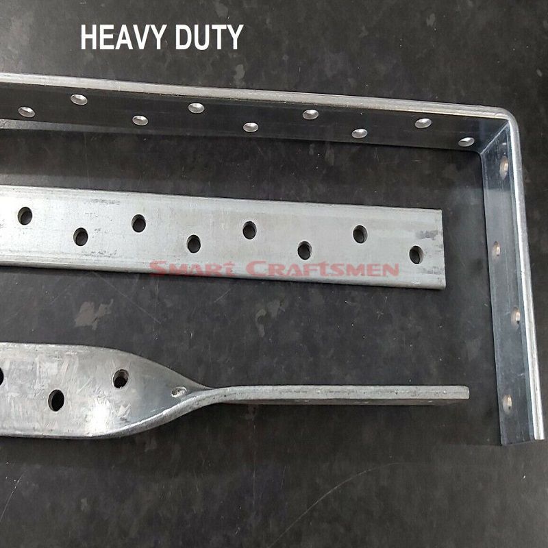 Heavy Duty Bent Restraint Straps 500mm