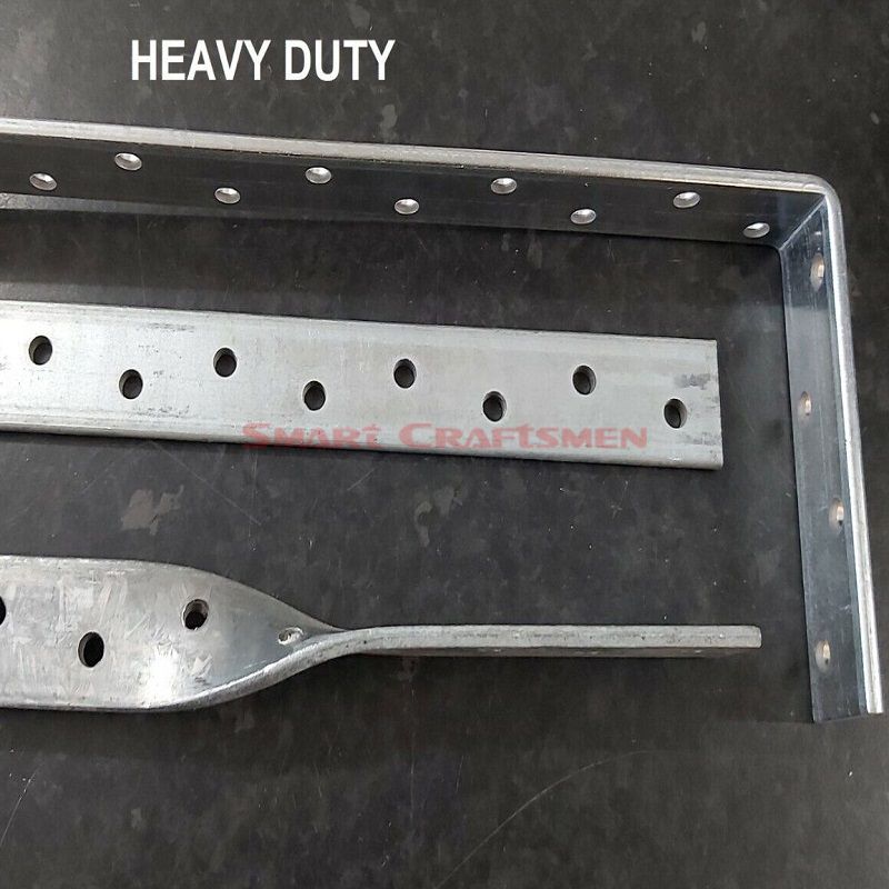 Galvanised Heavy Duty Twisted Restraint Straps 900mm